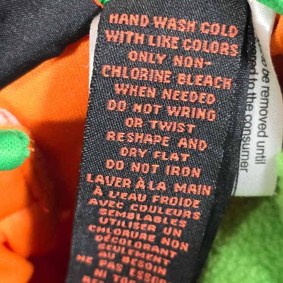 Halloween Pumpkin Costume Toddler 2T Orange Jack O Lantern Outfit - Picture 7 of 7